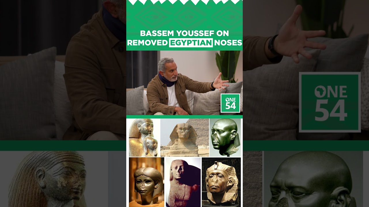Bassem Youssef On Removed Egyptian Noses | One54 Africa Podcast