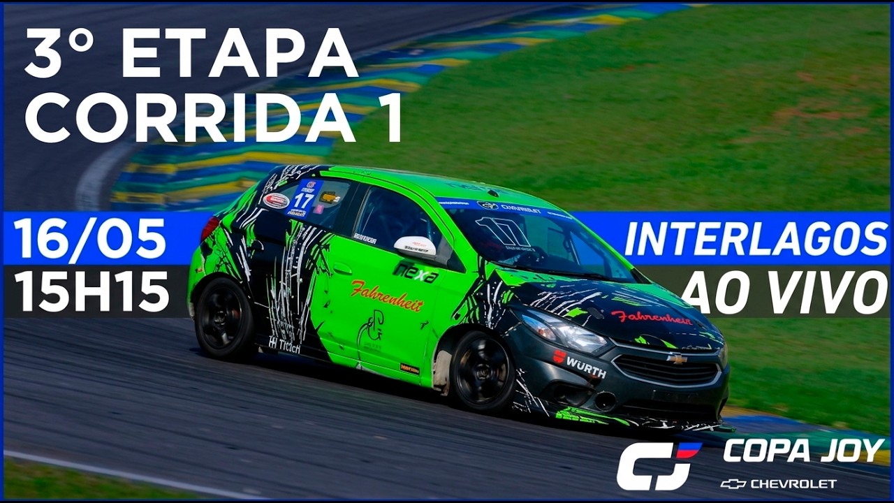 Pressão lá na frente em Interlagos | Copa Joy Chevrolet - 3ª Etapa, Corrida 1