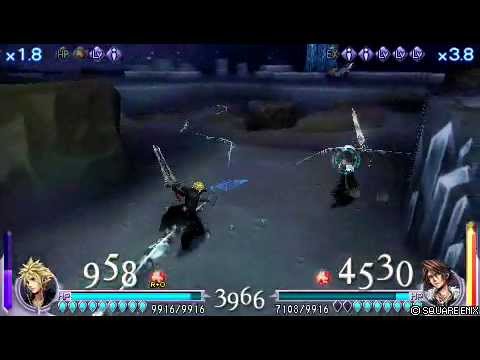Dissidia Final Fantasy Cloud (Luther) vs Squall (Soren) #3