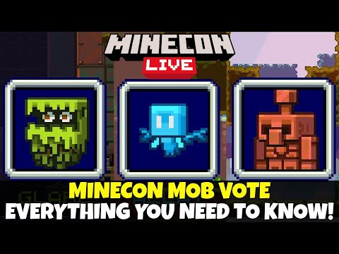Everything You NEED To Know About Minecraft's New Mob Vote! Minecon 2021, Glare, Allay, Copper Golem