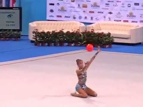 VERONIKA POLYAKOVA (Ball)-RG Dundee WC Sofia 2014