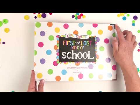 Class Keeper™ Easiest School Days Memory Book | (2) Styles | Keepsake