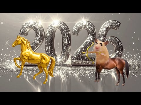 New year greeting from Ham Pacino 2026 - ハムパチーノの新年のご挨拶 2026