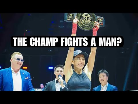 BKFC Fighter Po Denman vs a Man?!?