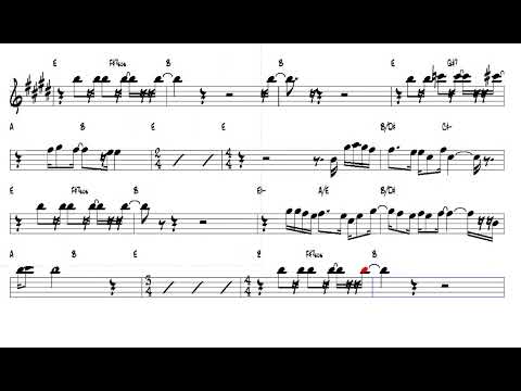 All You Need Is Love The Beatles Alto Sax