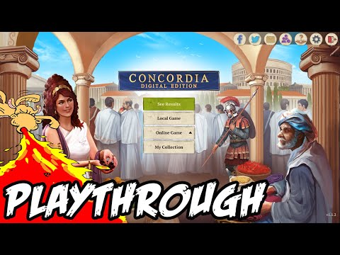 Concordia - Digital on Steam - Let's try it out! - YouTube