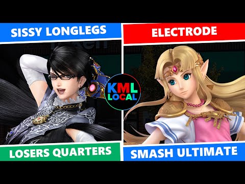 KMLocal 11: Losers Quarters - Sissy Longlegs (Bayonetta) Vs electrode (Zelda) SSBU
