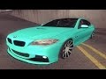 BMW 550 F10 VOSSEN para GTA San Andreas vídeo 1