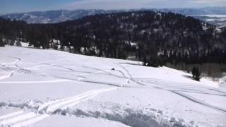 preview picture of video 'Soda Springs Mt. Sherman Snowmobiling 2013'