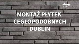 Montaż płytek cegłopodobnych Dublin Stegu (subtitles)