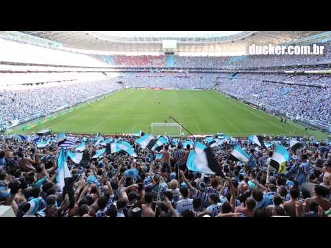 "Grêmio x Inter - Grenal 405 - Final Gauchão 2015 - Hoje eu vim te apoiar" Barra: Geral do Grêmio • Club: Grêmio