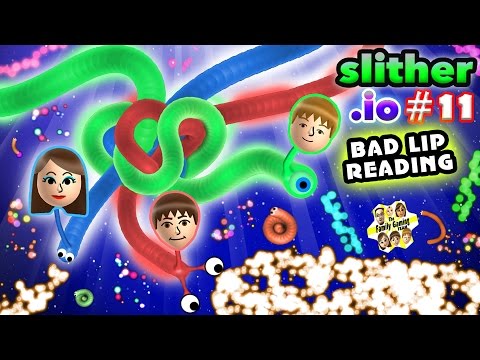 FGTEEV Kids play SLITHER.IO #11 High Score Siblings Battle w/ CHASE'S BAD LIP READING Fixed Glitch!