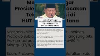 Download lagu Bak Soekarno, Momen Sakral saat Presiden Prabowo Bacakan Langsung Teks Proklamasi di HUT ke-80 RI mp3 Download lagu Bak Soekarno, Momen Sakral saat Presiden Prabowo Bacakan Langsung Teks Proklamasi di HUT ke-80 RI mp3