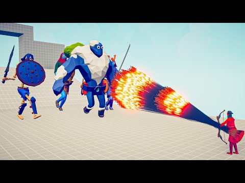 ALL GIANT UNITS vs EVERY GOD - Totally Accurate Battle Simulator TABS