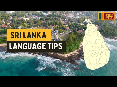Sri Lanka Language Tips for Vloggers. Understanding the multi-language culture of Sri Lanka.