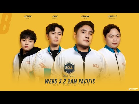 [ENG] ASL S13 Ro.16 Group B (Rush, Action, Shuttle and GGaemo) - ASL English (StarCastTV English)