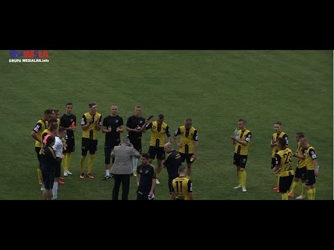 SIARKA TARNOBRZEG - ODRA OPOLE 1:1 (0:1) - SKRÓT I KONFERENCJA