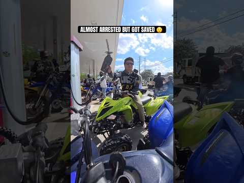 Almost Arrested but got Saved 😲 #nationwidebikelife #besafe #bikelife #nopanic
