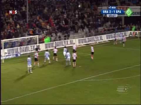 Eredivisie 2009 : J12 : De Graafschap - Sparta : 3-3