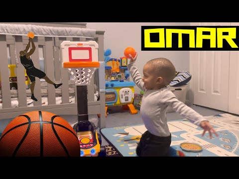 B.B. Hoopster Basketball Game Review | Playing Basketball With A Toddler