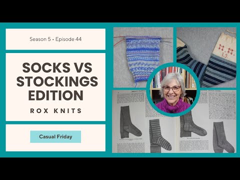 Socks and Stockings: What's the Difference // Casual Friday S05E44