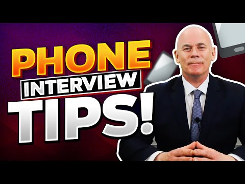 , title : 'TOP 10 PHONE INTERVIEW TIPS! (How to PASS a Telephone Interview!)'