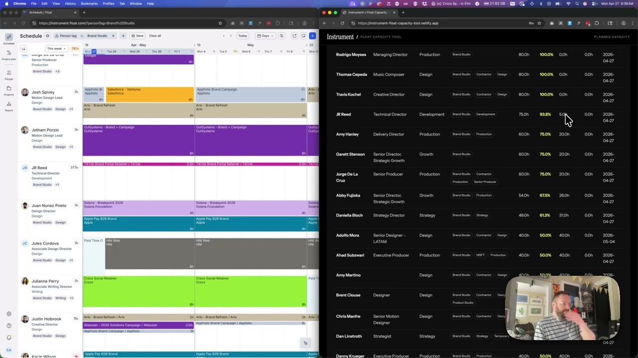 Video thumbnail for Float Capacity Planning Tool