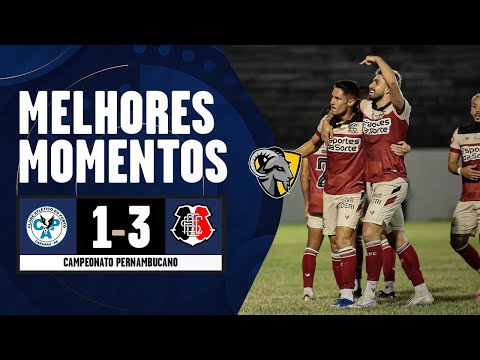 PORTO 1 X 3 SANTA CRUZ | CAMPEONATO PERNAMBUCANO | MELHORES MOMENTOS
