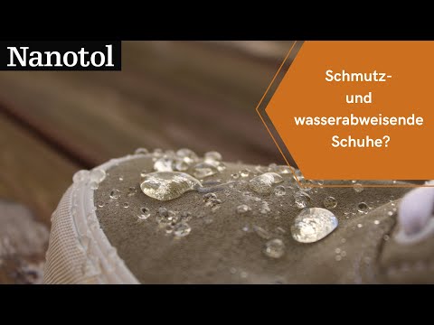 Wasser- und Schmutzabweisende Schuhe | Nanoversiegelung | Imprägnierspray für Schuhe