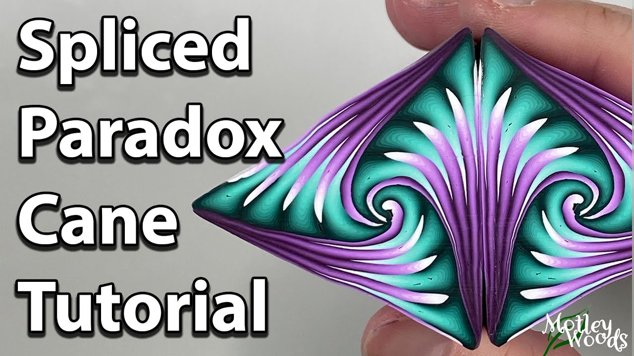 Spliced Paradox Polymer Clay Cane Tutorial