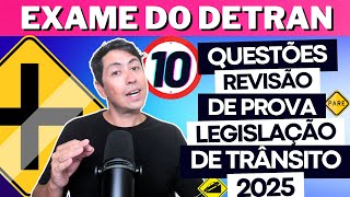 Prova Teórica do Detran 2025 – 10 QUESTÕES BEM COBRADAS NAS PROVAS DE TODO BRASIL! EXAME DETRAN 2025