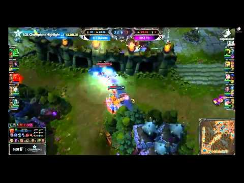 LOL Best move Champs Summer Finals 2013 KT Bullets vs SKT T1 (HD)