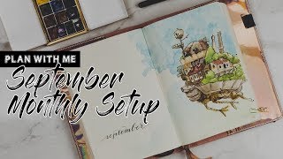 Plan With Me | September Bullet Journal Setup