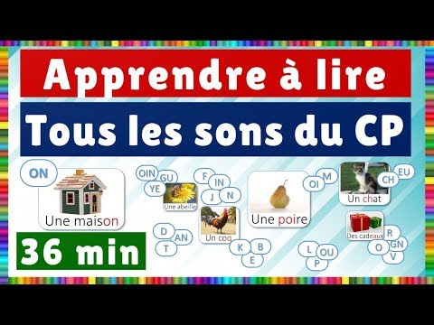 Apprendre à lire : Tous les sons du CP