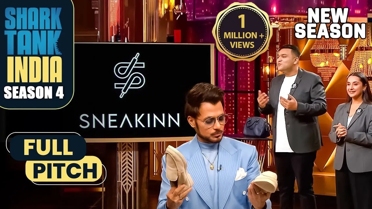 'Sneakinn' के smart sneakers ने Shark Tank में मचाई हलचल! | Shark Tank India S4 | Full Pitch