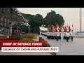 Chief Of Defence Force Change Of Command Parade 2023