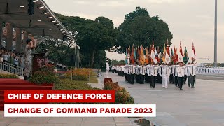 Chief of Defence Force Change of Command Parade 2023