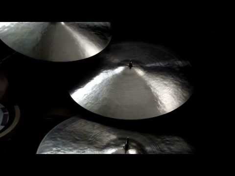 2 x 22's and a 21 for HD - Handcrafted cymbals by Craig Lauritsen