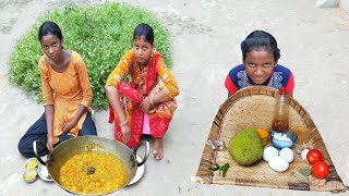 Green Jackfruit And Egg Curry