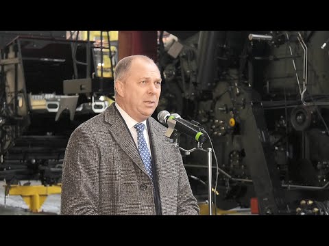 Председатель Следственного комитета Иван Носкевич посетил ОАО "Гомсельмаш" видео