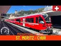 Cab Ride St Moritz Chur Train Drivers View Along Switzerland S Albula Line In 4K July 2022