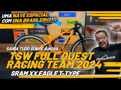 BICICLETA 29 TSW FULL QUEST RACING TEAM 12V SRAM XX EAGLE 2024