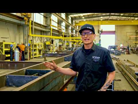 Colombo St Hotel, Christchurch - Manufacturing Structural Steel Columns (VIP Structural Steel)