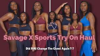 Savage X Sport Try On Haul (FULL COLLECTION): What Was RiRi Thought Process On This💭