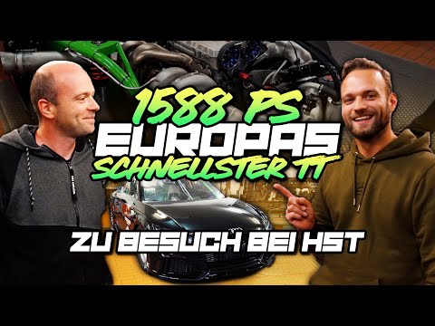 1588 PS - Europas SCHNELLSTER Audi TT! Zu Besuch bei HST Turbotuning in Linz