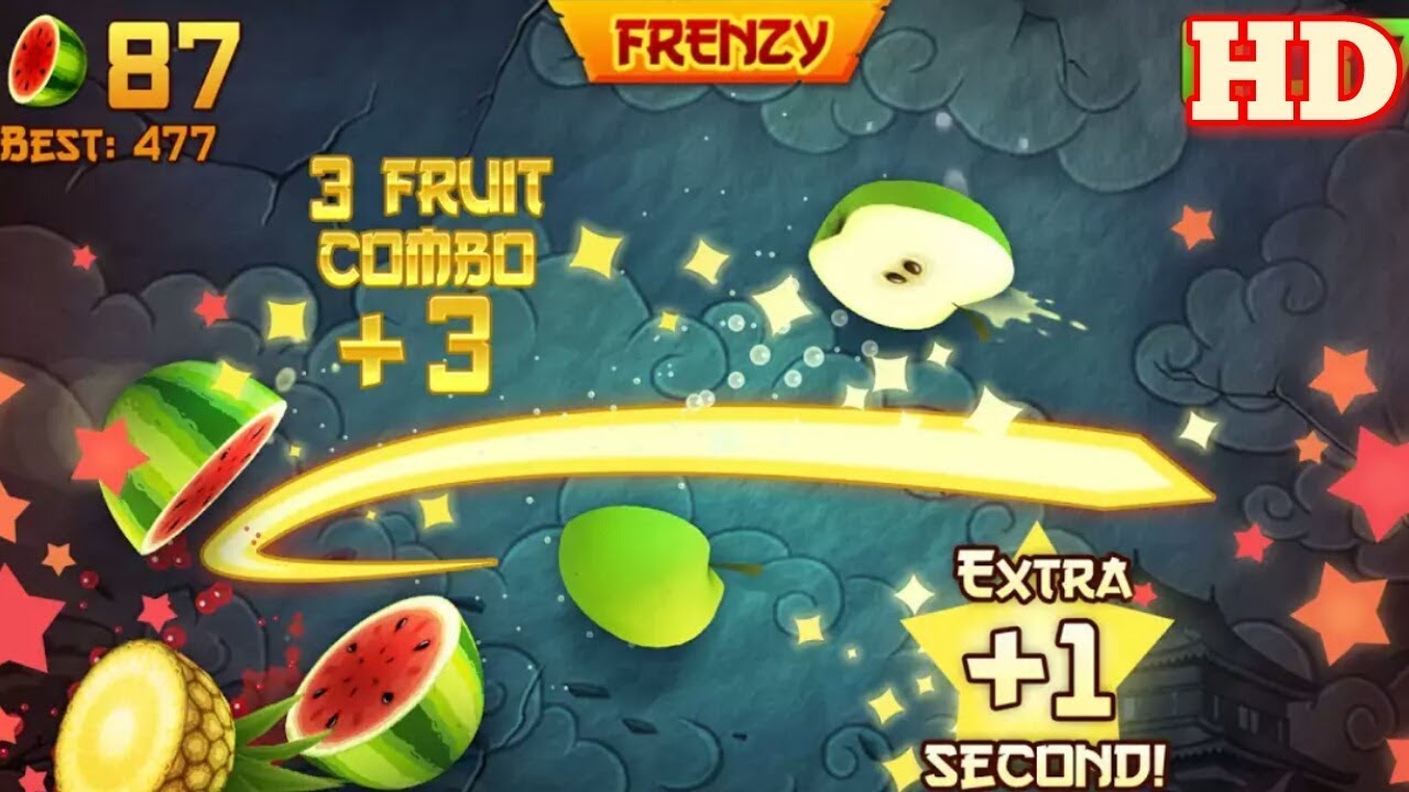 Fruit Ninja® || Fruit Cut 3D || Android Gameplay