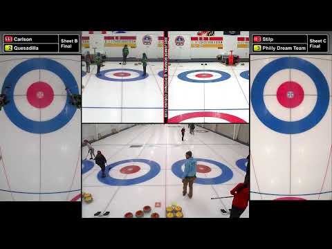2025 Junior Bonspiel - Draw 1 B/C - Carlson v Quesadilla, Stilp v Philly Dream Team