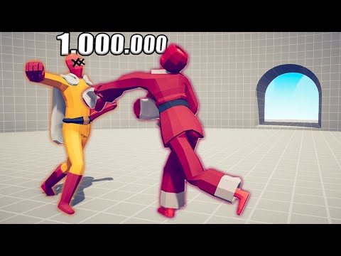 1.000.000 DAMAGE ULTIMATE BOXER 1 vs 1 TOURNAMENT - TABS | Totally Accurate Battle Simulator 2023