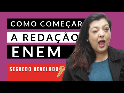 Professora Renata Machado ensinando como começar a redação do ENEM nota 1000