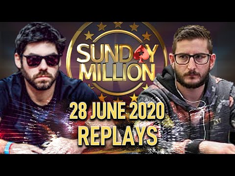 Sunday Million $109 neto gol | All In PAV | fcb-serv Final Table Poker Replays